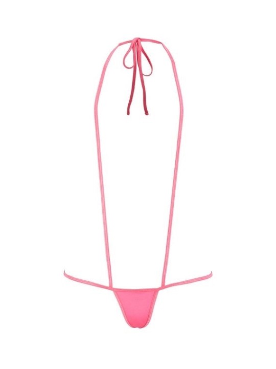BODY MINIMALISTA "MANDY MYSTERY" - COLORE ROSA - TAGLIA UNICA